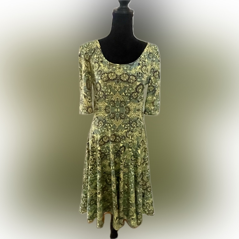 Lularoe Simply Comfortable Nicole Dress sz M